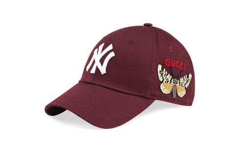 yankees x gucci cap|gucci ny yankees capsules.